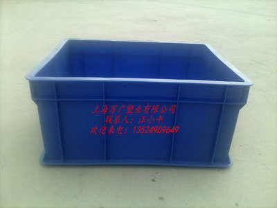 【上海塑料用品廠直銷物流箱、物流周轉箱、通用周轉箱390系列】價格,廠家,圖片,塑料箱,上海萬廣塑業-
